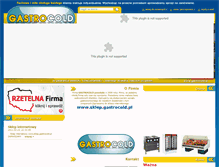 Tablet Screenshot of gastrocold.pl